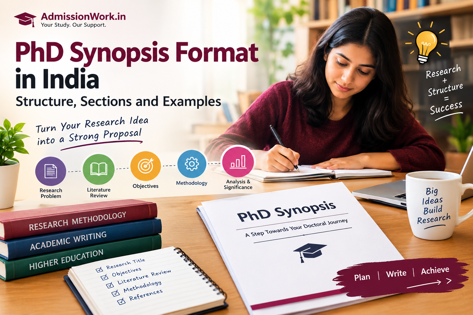 PhD Synopsis Format in India: Structure, Sections & Examples